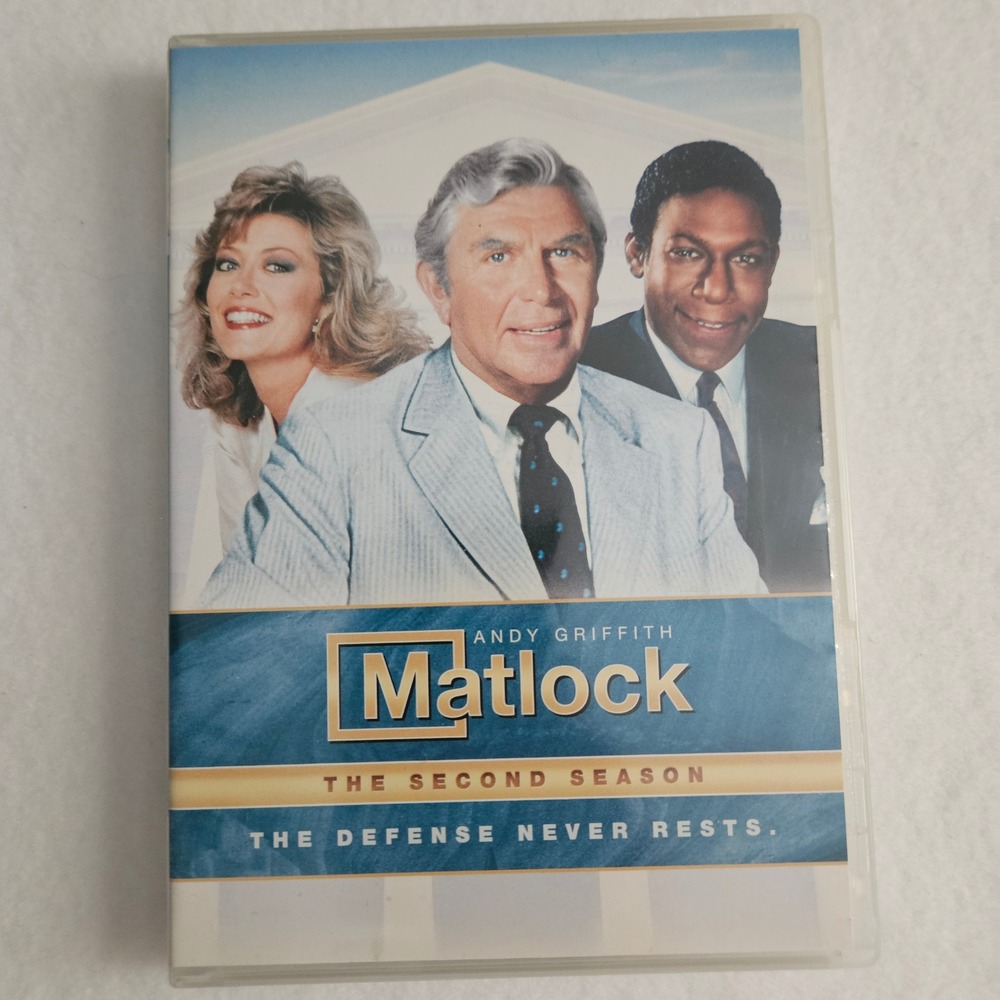 Matlock Seasons 1-8 DVD Set Andy Griffith Legal Drama Series Multi-Color 8pk - Picture 8 of 16